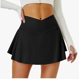 Black Athletic Skirt